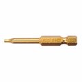 Grk Fasteners BITS186419 BIT YELLOW T-10 2IN, 2PK BITS187419